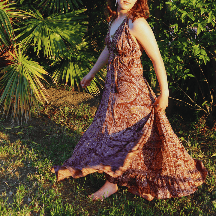 Harini Halter Dress - Ethically Made