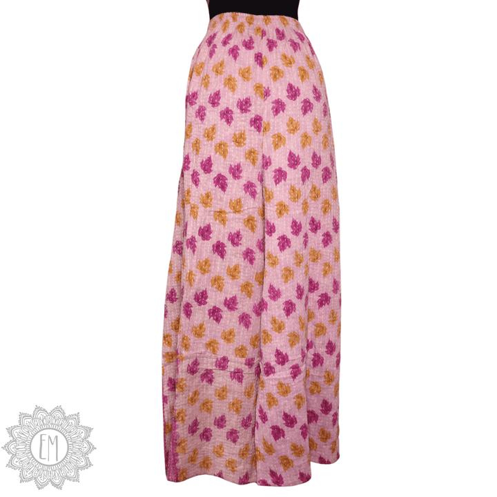 Kantha Palazzo Pants - Large (0009)