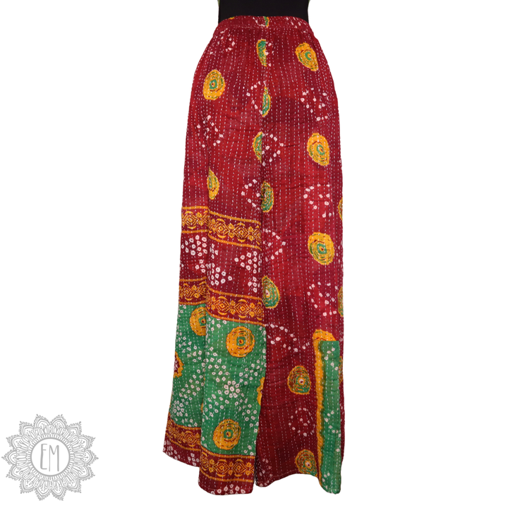 Kantha Palazzo Pants - XL (0014)