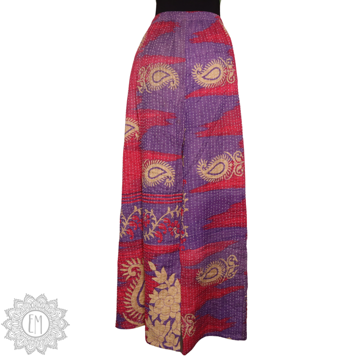 Kantha Palazzo Pants - XL (0016)