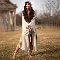 Linen Kaftan Robe