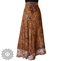 Maxi Wrap Skirt (0011) - Ethically Made