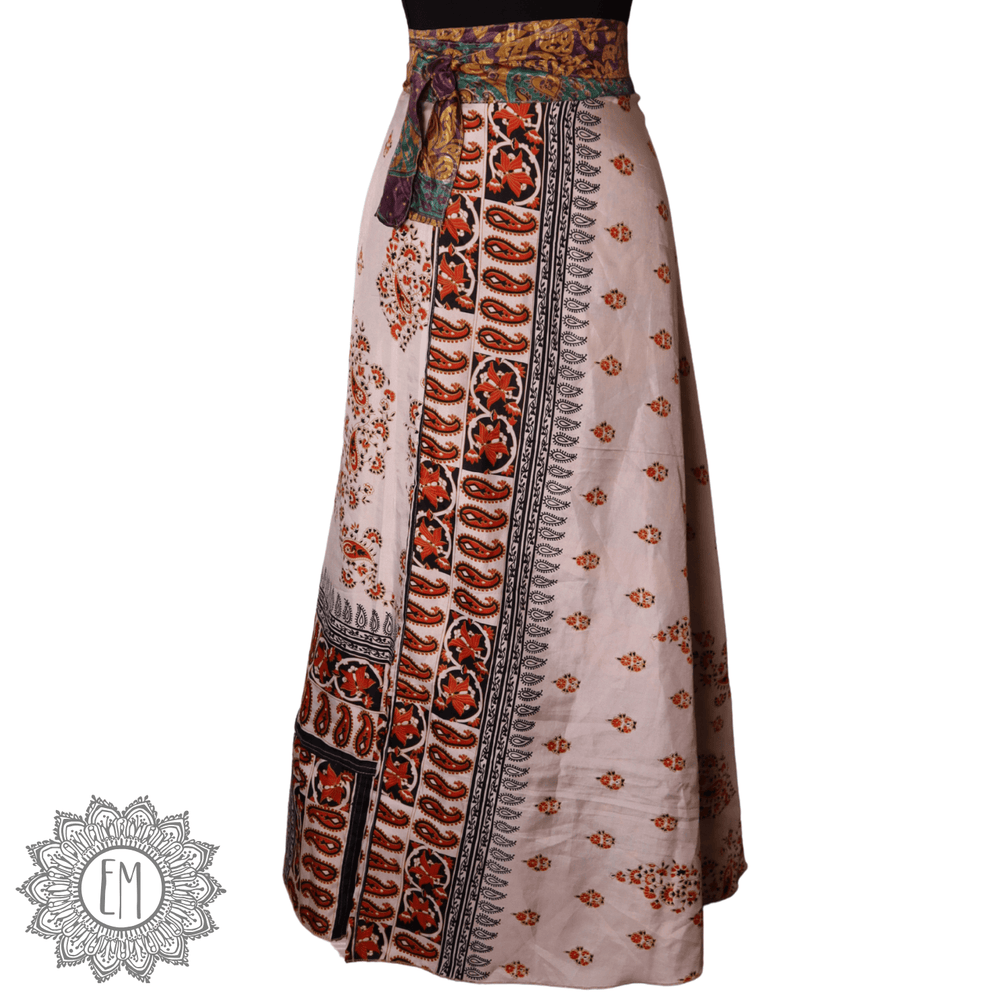 Maxi Wrap Skirt (0011) - Ethically Made