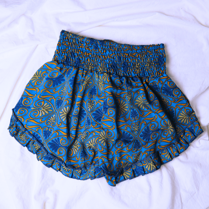 OOAK Silk Sari Shorts Sm/Md (0011) - Ethically Made
