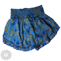 OOAK Silk Sari Shorts Sm/Md (0011)