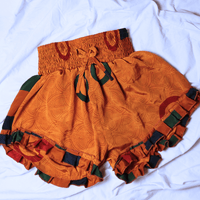 OOAK Silk Sari Shorts XL (0011) - Ethically Made