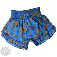 OOAK Silk Sari Shorts Sm/Md (0011)
