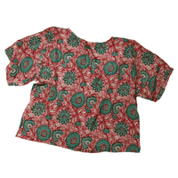 Beatrix Button Top - Medium (0012) - Ethically Made