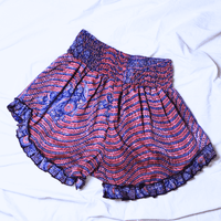 OOAK Silk Sari Shorts XL (0010) - Ethically Made
