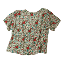 Beatrix Button Top - Medium (0013) - Ethically Made