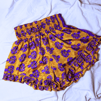 OOAK Silk Sari Shorts XL (0004) - Ethically Made