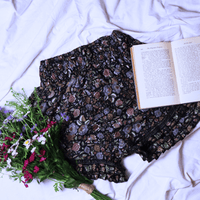 OOAK Silk Sari Shorts XL (0002) - Ethically Made