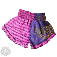 OOAK Silk Sari Shorts Sm/Md (0014)