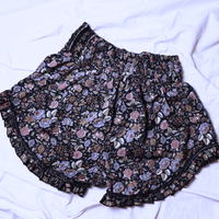 OOAK Silk Sari Shorts XL (0002) - Ethically Made