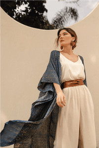 Wrap Belt - Whiskey - OS - Ethically Made