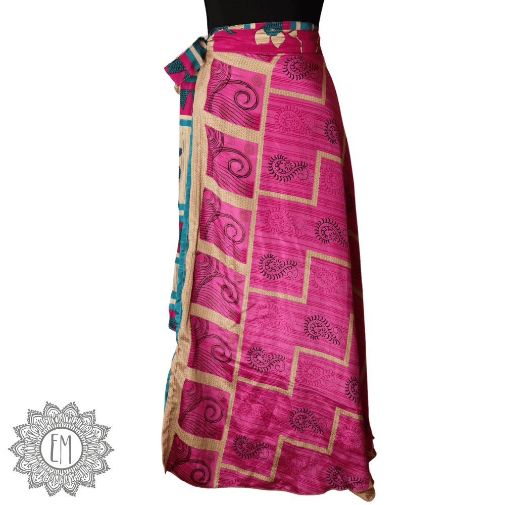 Maxi Wrap Skirt (0016) - Ethically Made