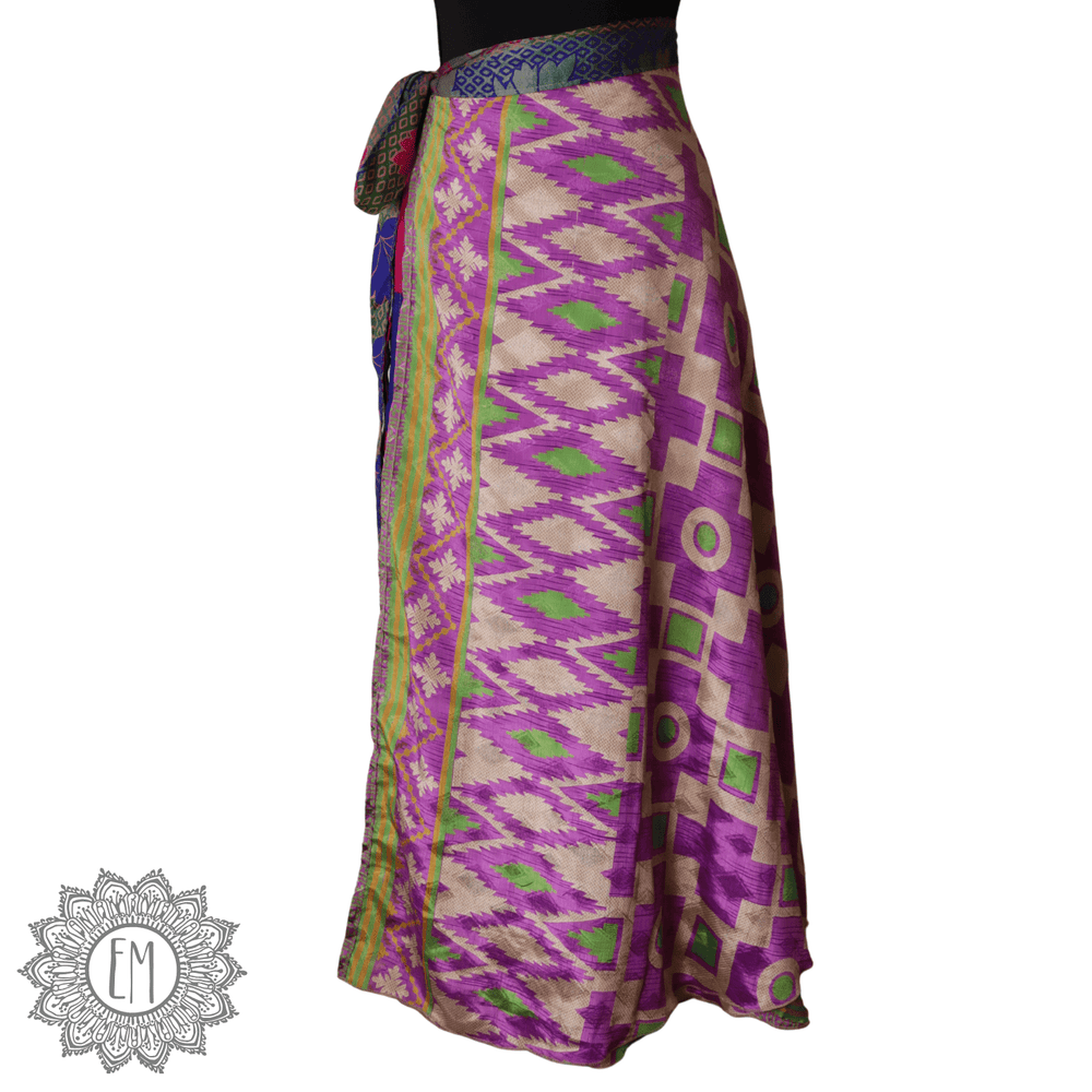 Maxi Wrap Skirt (0017) - Ethically Made