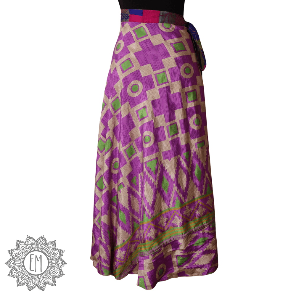 Maxi Wrap Skirt (0017) - Ethically Made