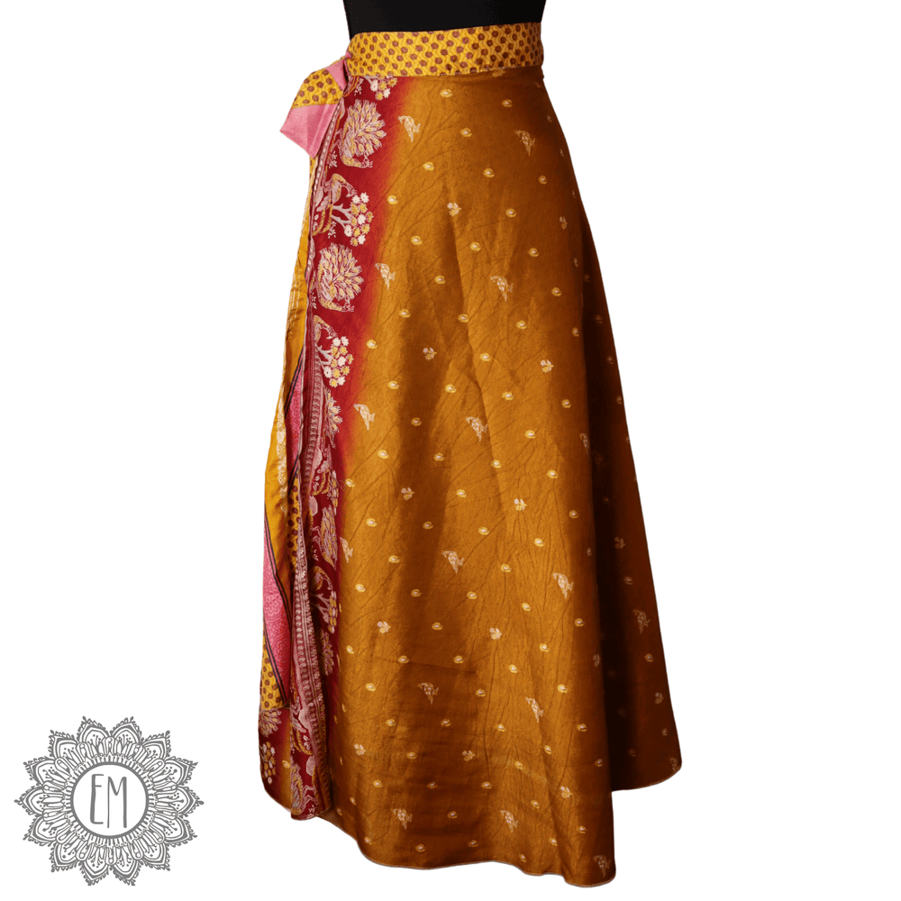 Maxi Wrap Skirt (0018) - Ethically Made