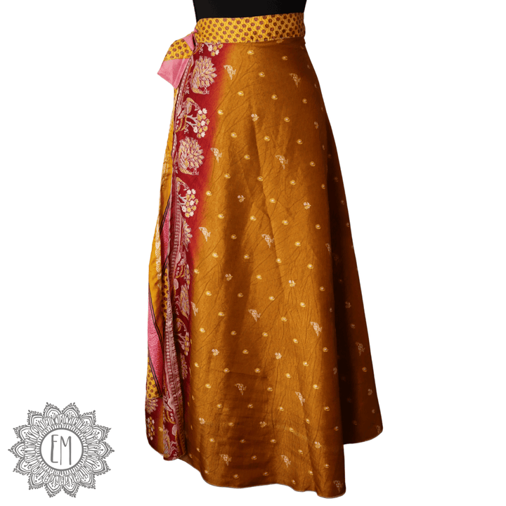 Maxi Wrap Skirt (0018) - Ethically Made