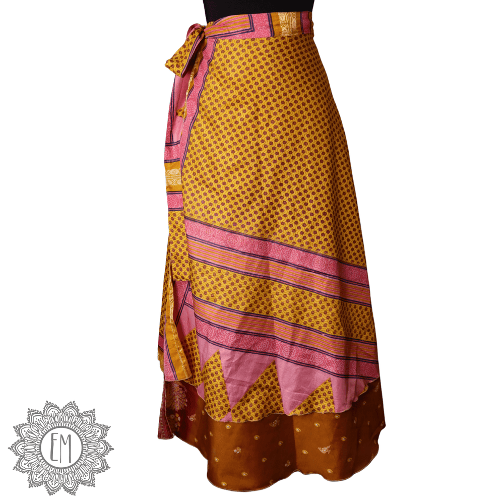 Maxi Wrap Skirt (0018) - Ethically Made