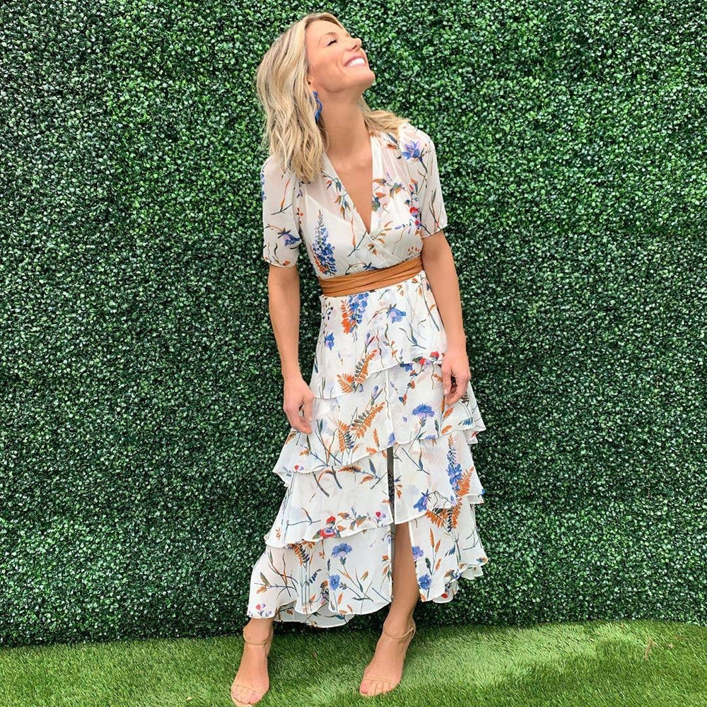 Midi Wrap Belt - Cognac - Ethically Made