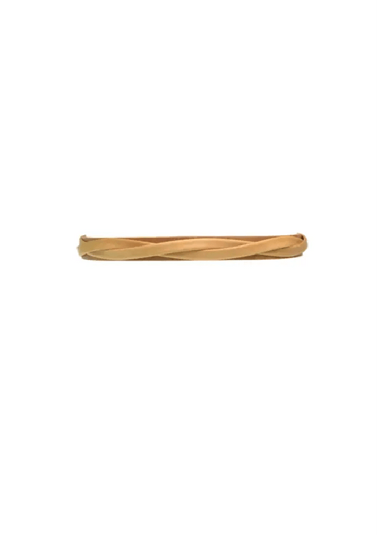 Skinny Wrap Belt - Tan - Ethically Made
