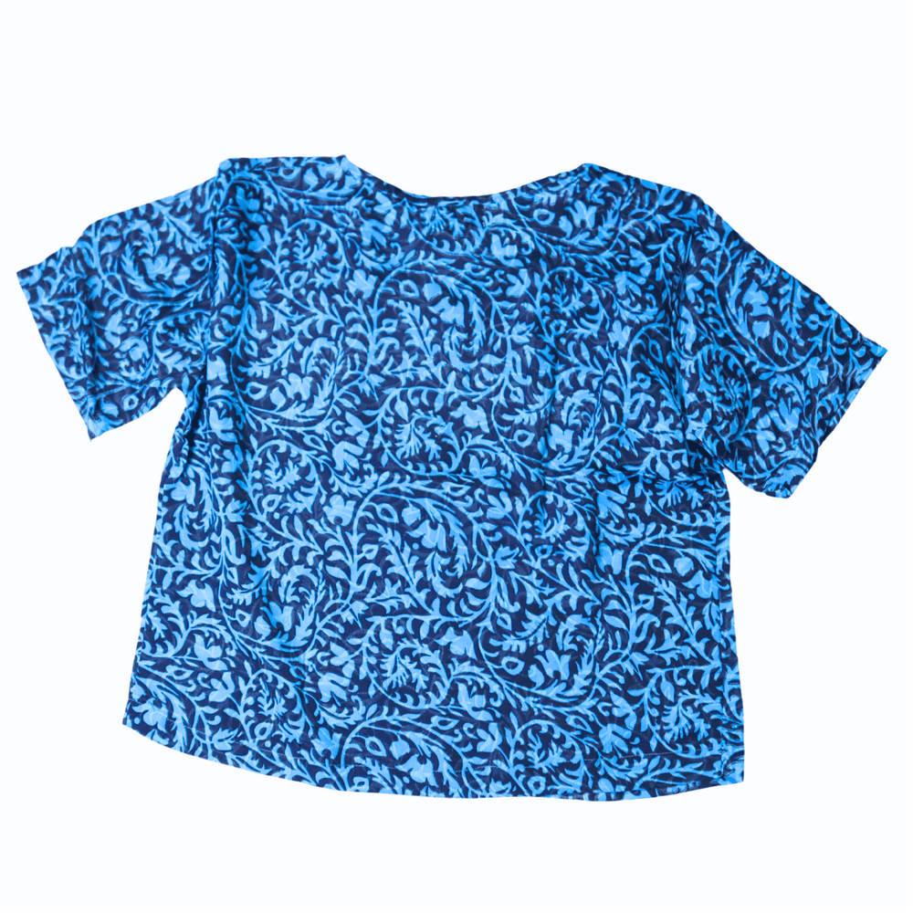 Beatrix Button Top - Large (0005) - Ethically Made