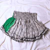 OOAK Silk Sari Shorts Sm/Md (0002) - Ethically Made