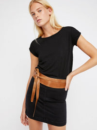 Wrap Belt - Black - Ethically Made