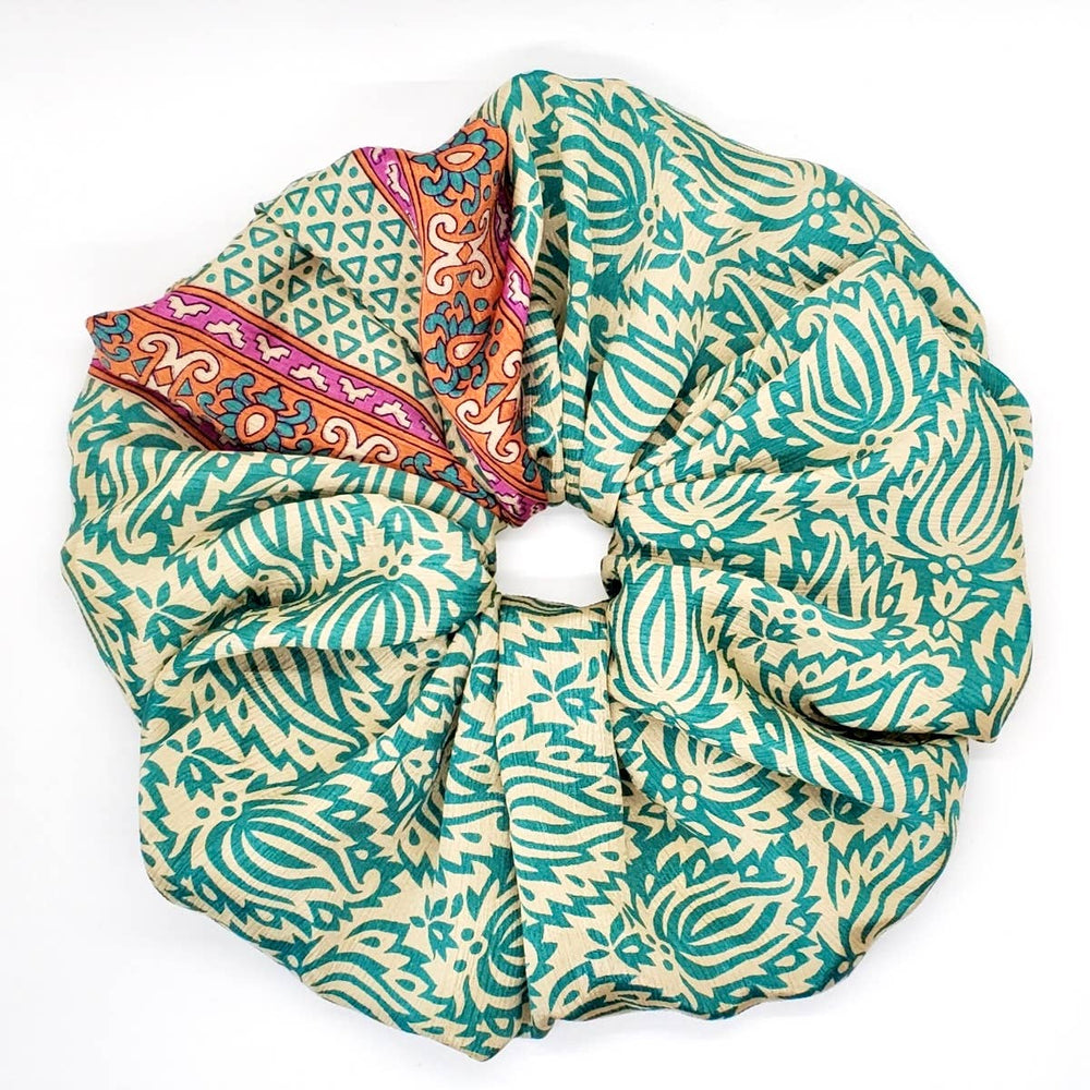 Jumbo Sari Scrunchie - Ethically Made