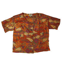 Beatrix Button Top - Large (0003) - Ethically Made