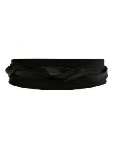 Wrap Belt - Black - Ethically Made