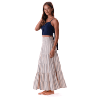 Sailor Stripe Sundrift Skirt - Ethically Made