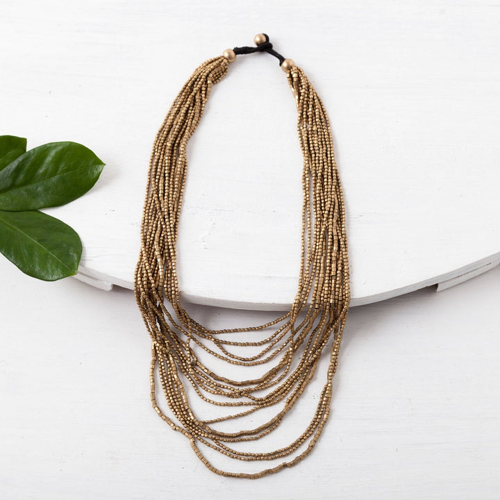 Waterfall Necklace - Ethically Made