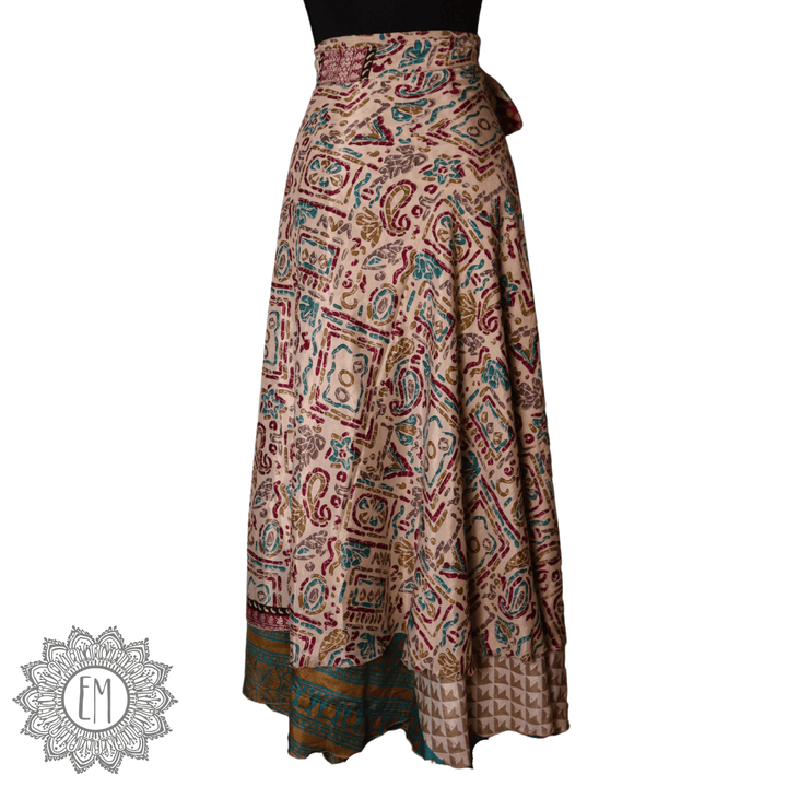 Maxi Wrap Skirt (0007) - Ethically Made