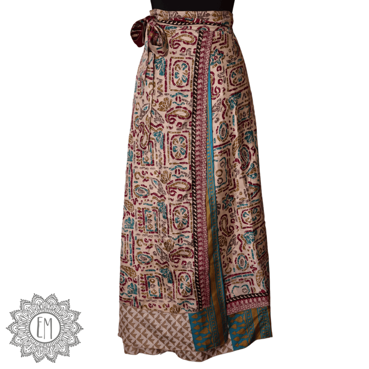 Maxi Wrap Skirt (0007) - Ethically Made