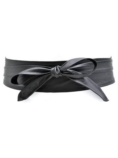 Wrap Belt - Black - Ethically Made