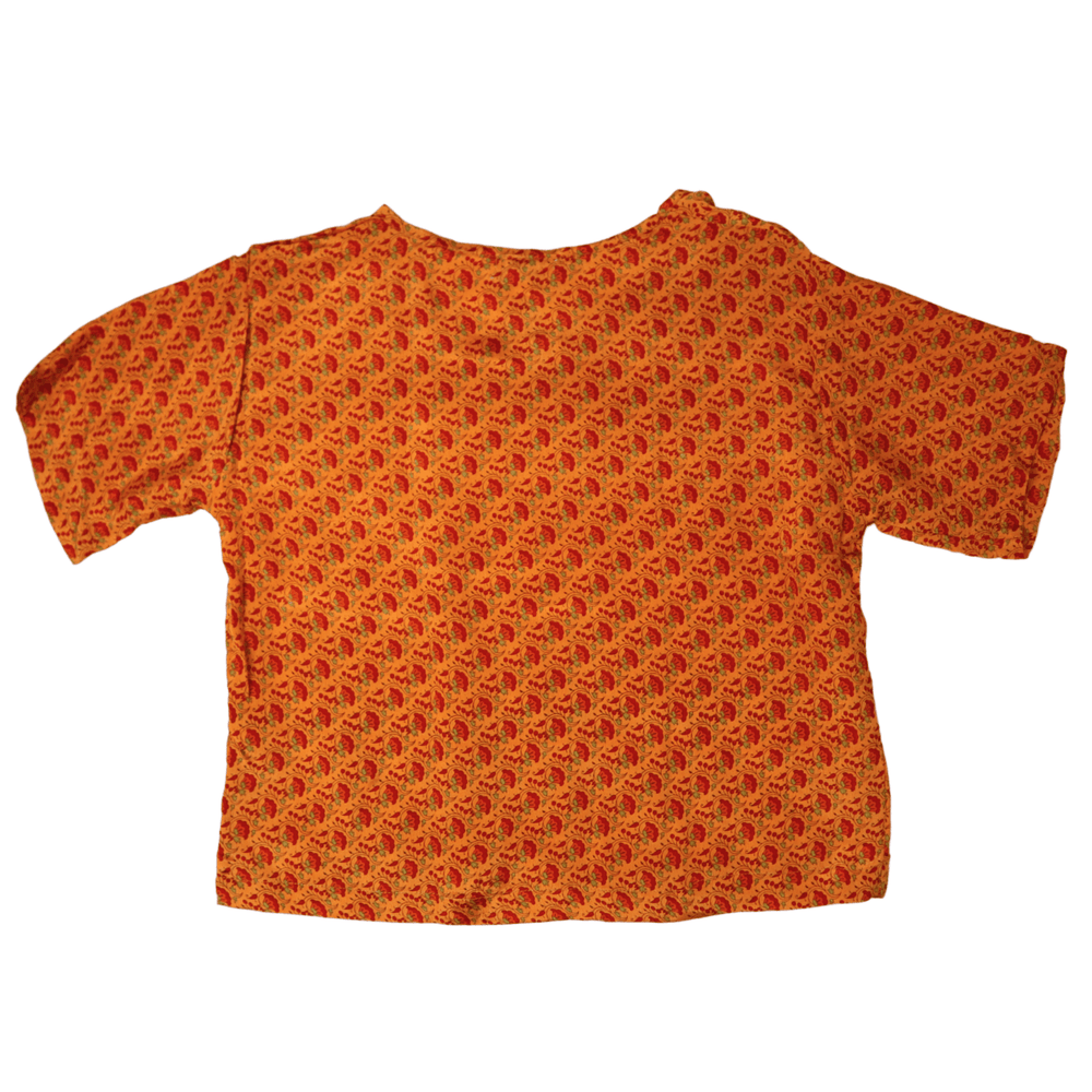 Beatrix Button Top - Large (0008) - Ethically Made