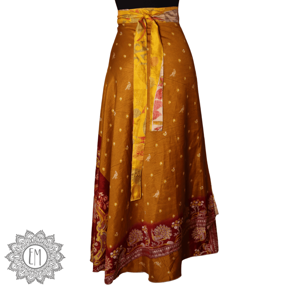 Maxi Wrap Skirt (0008) - Ethically Made