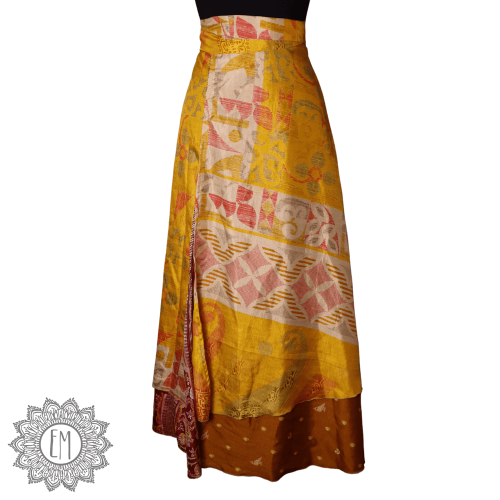 Maxi Wrap Skirt (0008) - Ethically Made