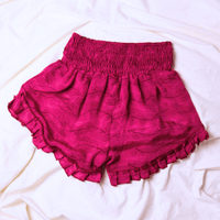 OOAK Silk Sari Shorts Sm/Md (0009) - Ethically Made