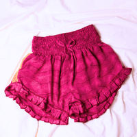 OOAK Silk Sari Shorts Sm/Md (0009) - Ethically Made