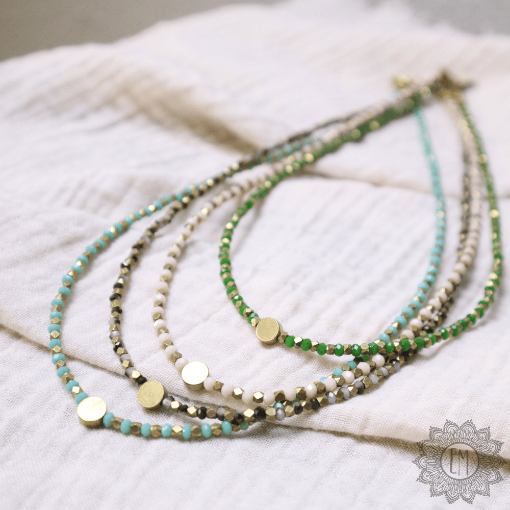 Beaded Circle Necklace