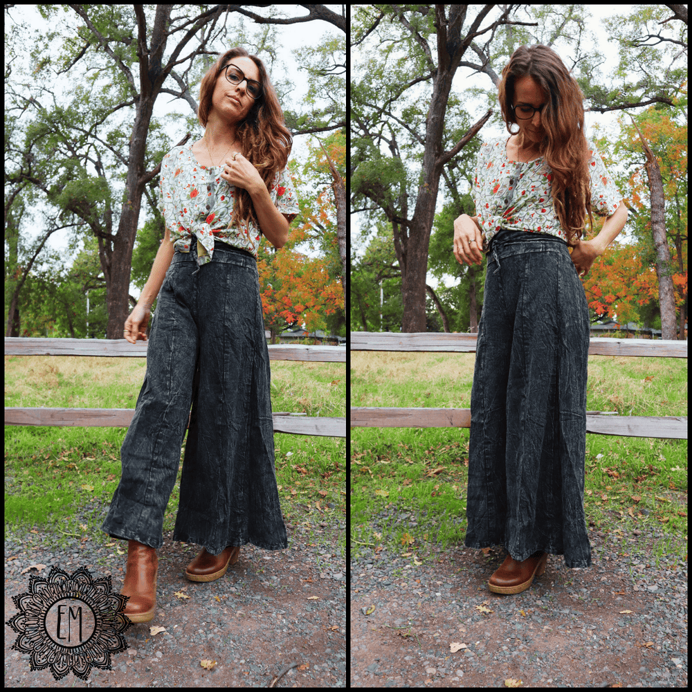 Everyday Wide-Leg Cotton Trousers