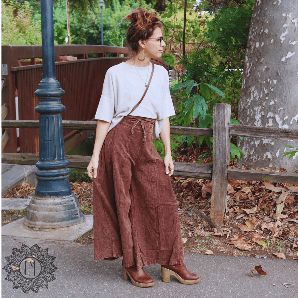 Everyday Wide-Leg Cotton Trousers