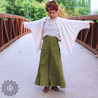 Everyday Wide-Leg Cotton Trousers