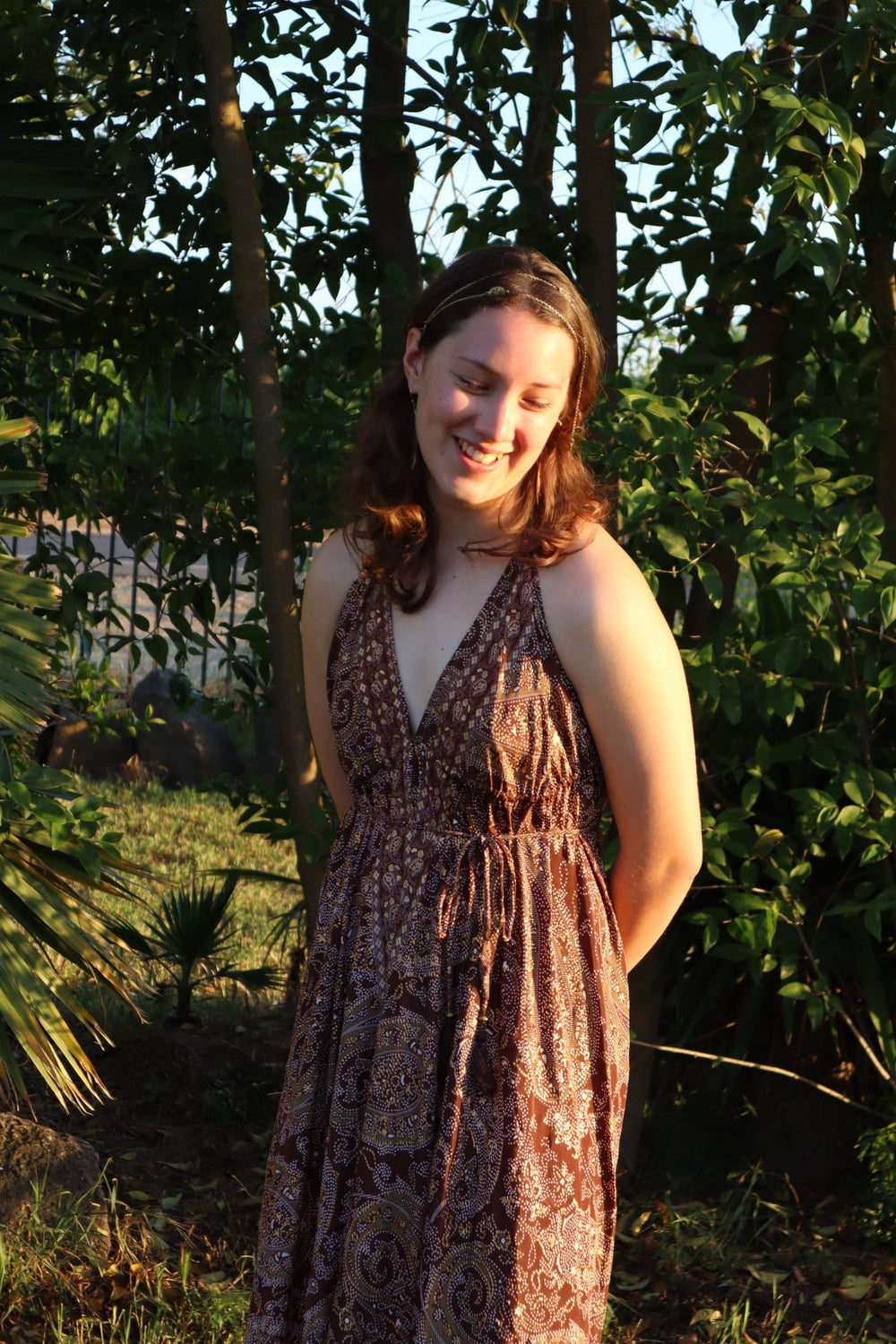 Harini Halter Dress (0006) - Ethically Made