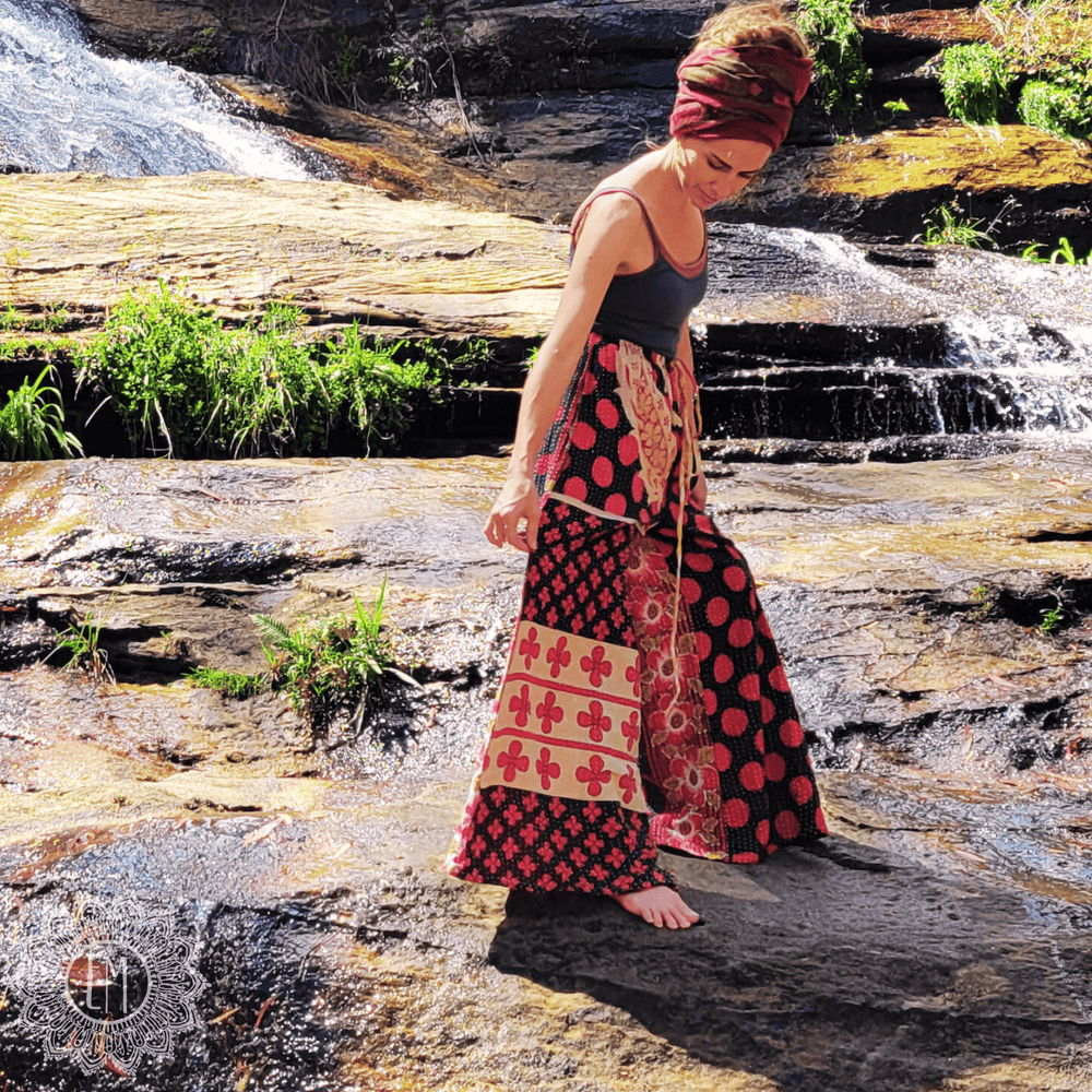 Kantha Palazzo Pants - XXXL (0021)