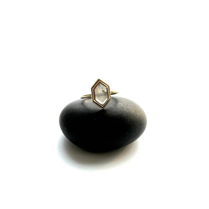 Moonstone Cocktail Ring - Ethically Made